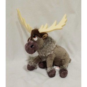 Sven Reindeer Ty Beanie Baby Sparkle Stuffed Animal Plush 7" Disney Gray 2016